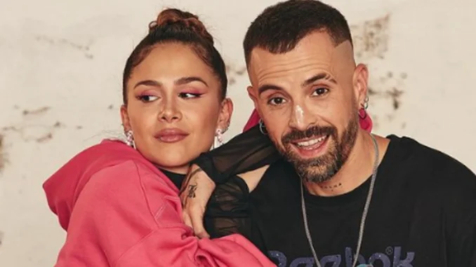 Greeicy Rendón y Mike Bahía