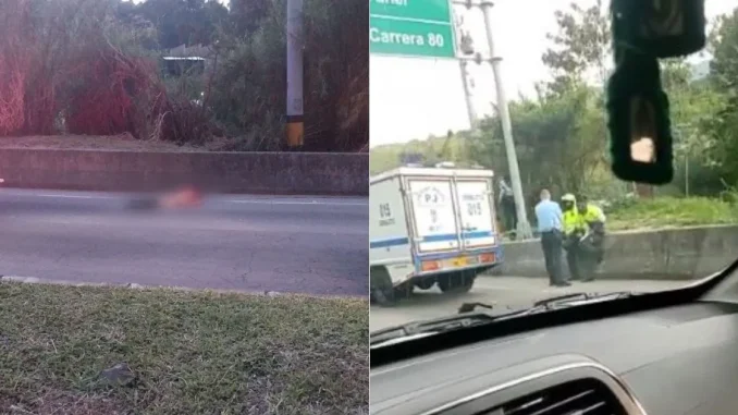 Hombre-murio-atropellado-en-la-via-al-tunel-de-Occidente