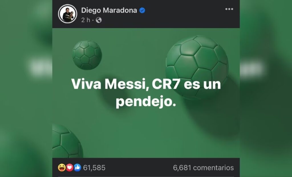 Maradona-Cristiano