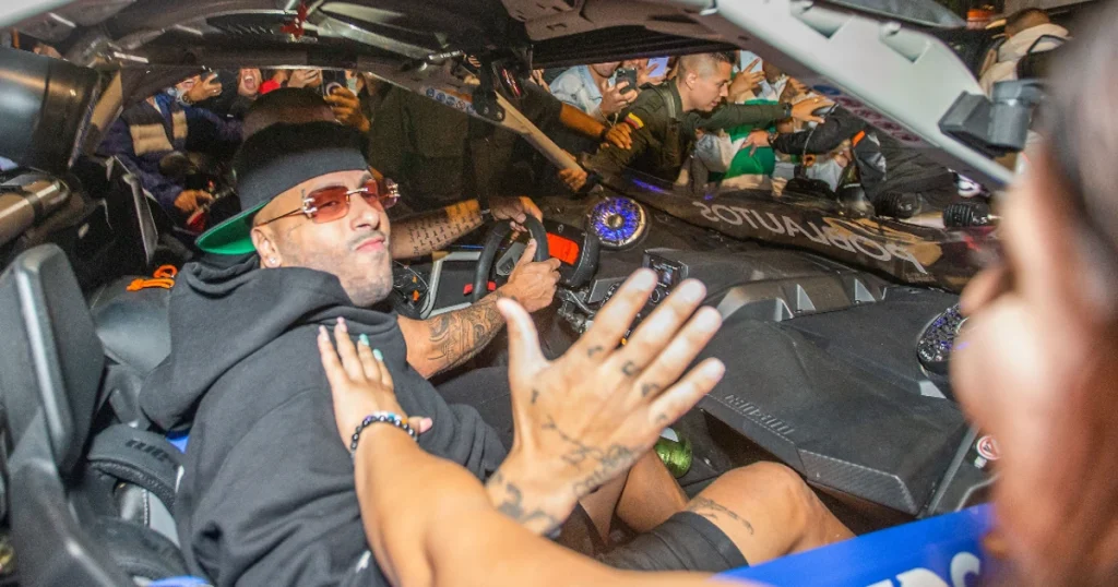 Nicky Jam, motos, caravana, La Palmas, rodada, moteros, canciones, Feid, Ferxxo,Medellín, Q’Hubo Medellín
