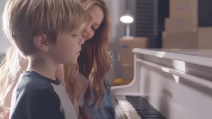 Shakira y su hijo menor, Sasha