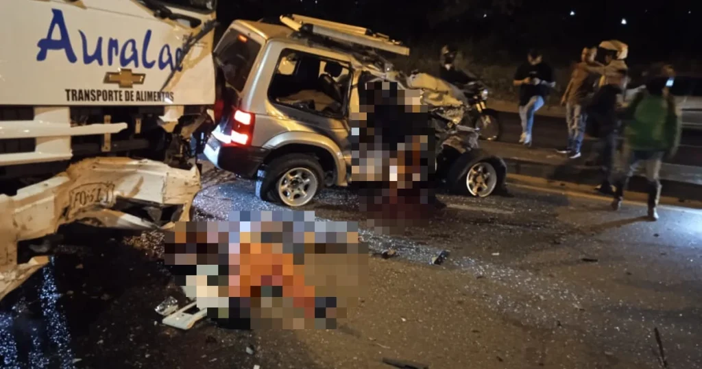 Accidente en la Regional dejó 3 muertos 