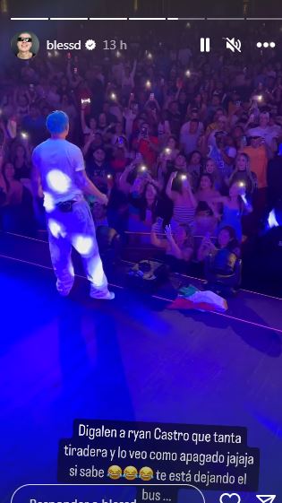 Historias de Instagram de Blessd. /FOTO: CAPTURA DE PANTALLA. 