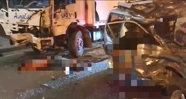 Las víctimas del accidente en la Regional
