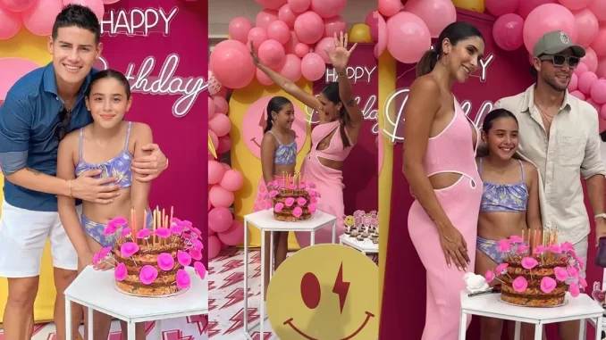 James Rodríguez, futbolista, fiesta, video, polémica, farándula, Daniela Ospina, Salomé Rodríguez, cumpleaños, Q’Hubo Medellín