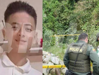 El cuerpo de Alexis Gómez fue hallado en zona boscosa de Palmitas.