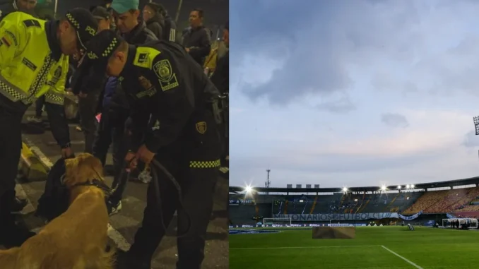 Armas, drogas, pólvora, incautaciones, policía, decomiso, orden público, seguridad, judicial, barras, hinchas, final, fútbol profesional,Nacional, Millonarios, estadio El Campín, noticias hoy, noticias judiciales, noticias deportes, Q’Hubo hoy, Q’Hubo Medellín