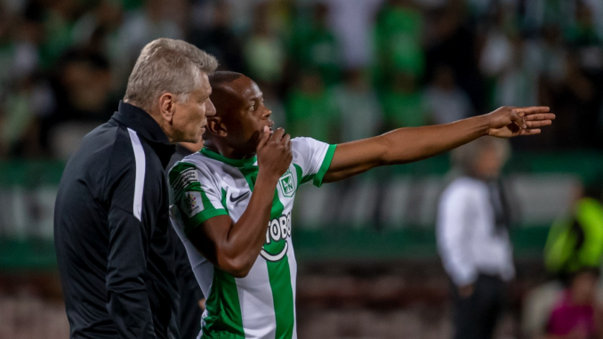 Paulo Autuori y Yerson Candelo