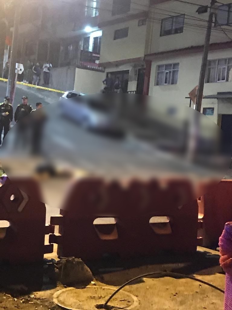 Los hechos sucedieron cerca a un reconocido asadero de pollos del sector. /FOTO: DENUNCIAS ANTIOQUIA