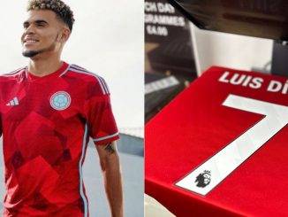 Luis Díaz camiseta 7 del Liverpool