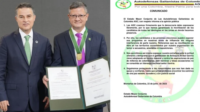 Luis Fernando Suárez, Aníbal Gaviria, intimidaciones, Gobernador, Gobernación, Antioquia, AGC, Autodefensas, paz total, campaña, candidatos, Q’Hubo Medellín, Q’Hubo de hoy, noticias hoy