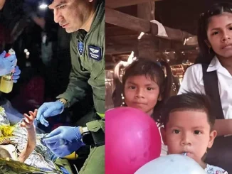 Los niños rescatados están en condiciones aceptables de salud, según dijo el parte médico.