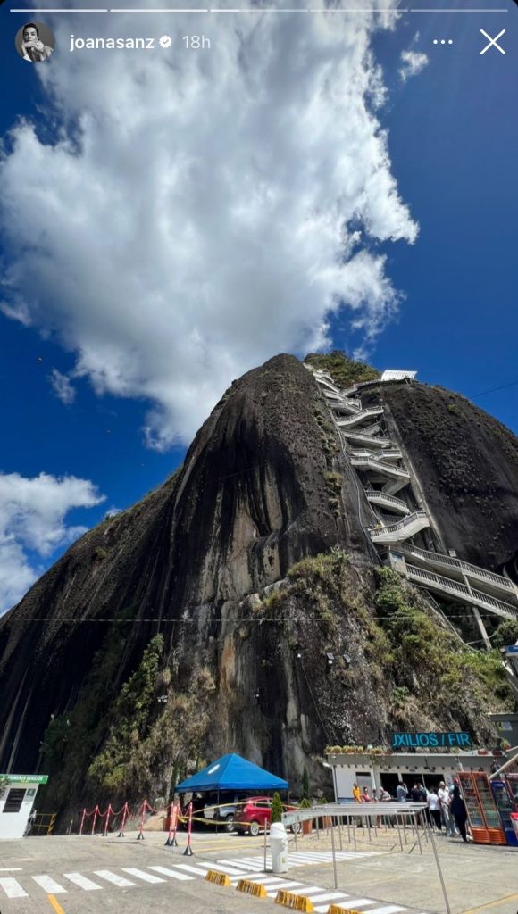 Historias de Instagram de Joana Sanz 