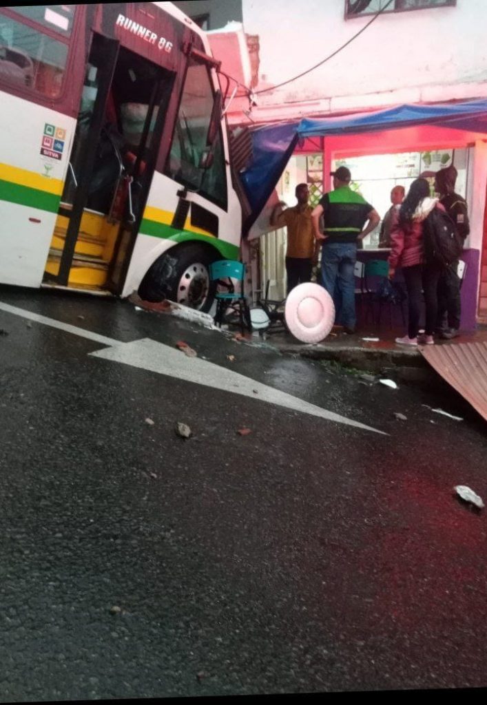 Accidente de tránsito en Villa Guadalupe