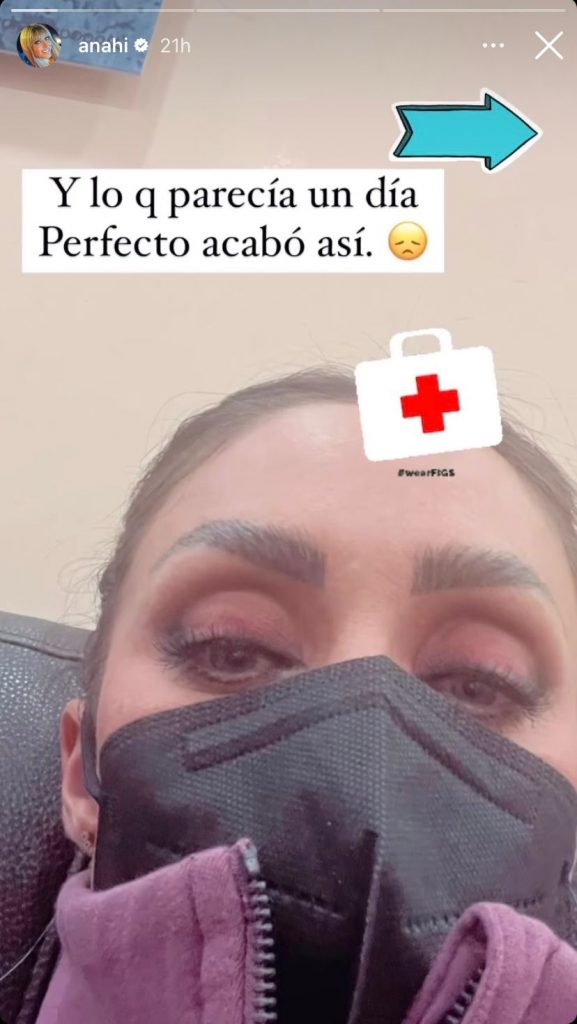 Anahí sufrió accidente que afectó su oído