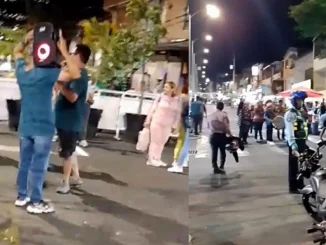 Comerciantes de Castilla protestaron por el cerramiento en la 68