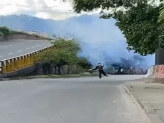 Disturbios causaron la evacuación de la Nacional