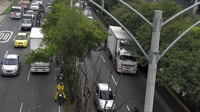 Dos motociclistas murieron en accidentes de tránsito en Medellín