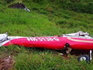 Accidente aéreo en Boyacá