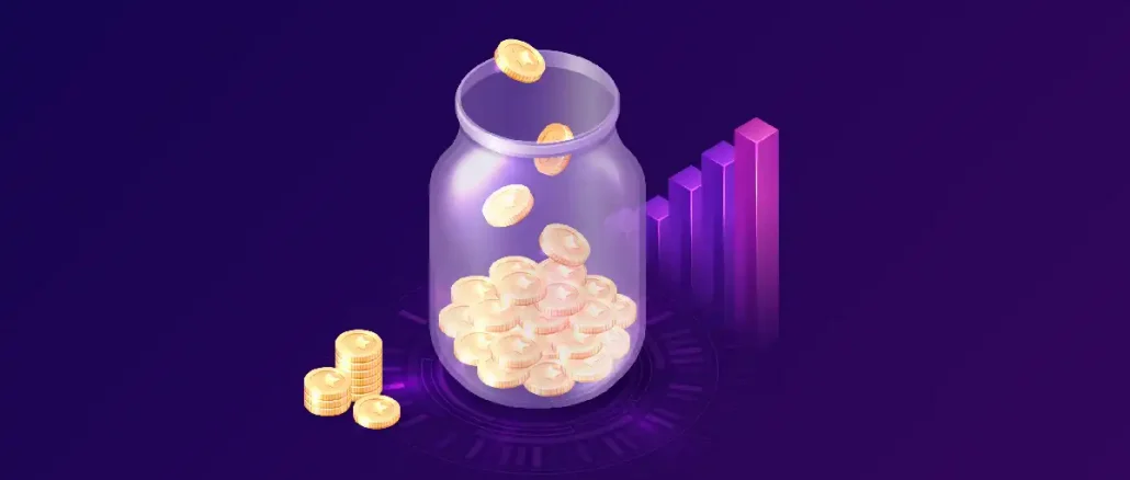 Dinero ahorros monedas plata