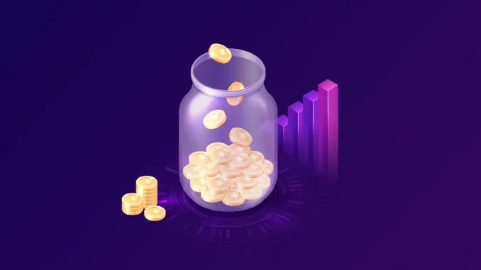 Dinero ahorros monedas plata