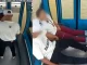 El video fue grabado por cámaras de seguridad del teleférico en la ciudad de Guayaquil, Ecuador.