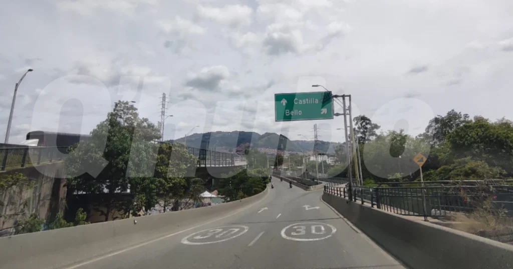 En este punto del puente de la Madre Laura fue dejado Richard Eduardo. 