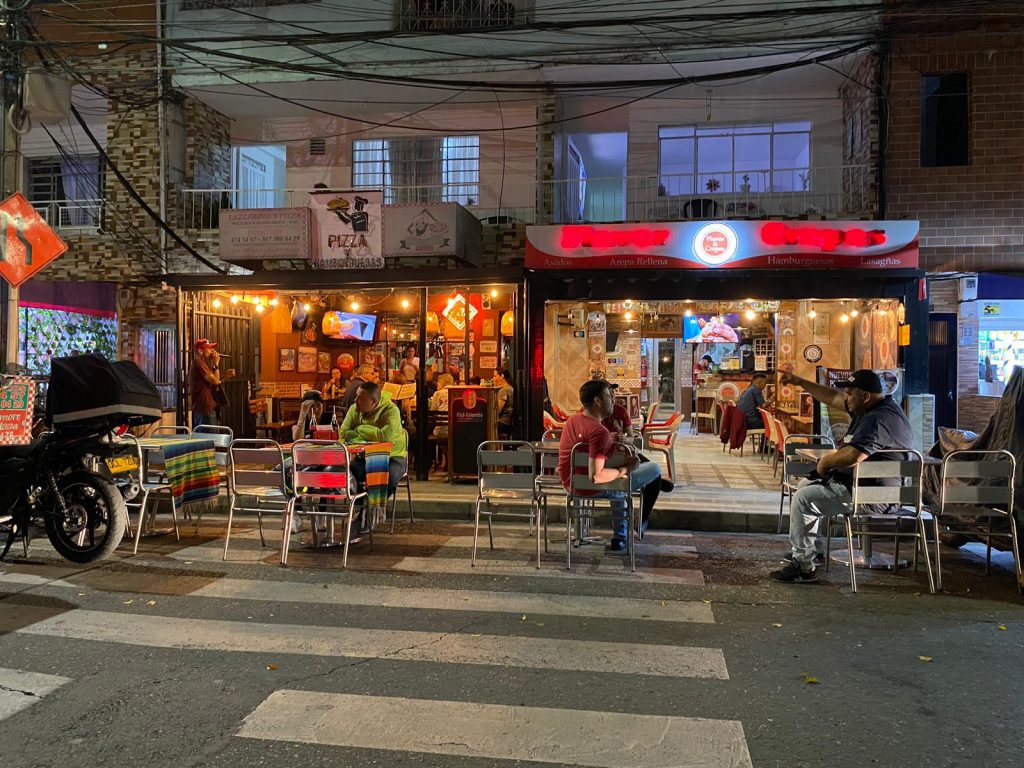 Distrito Gastronómico Callejero de Itagüí.
