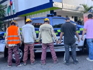 Tres de los hombres capturados por hurto se hacían pasar por empleados de Epm.