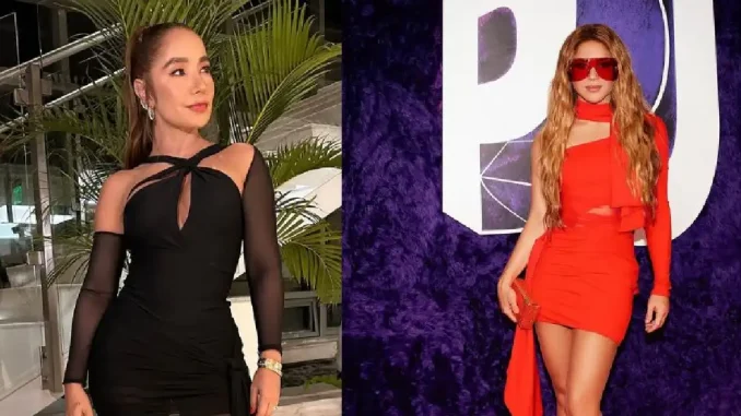 Paola Jara y Shakira