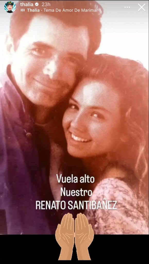 Thalia se despide de Alfonso Iturralde