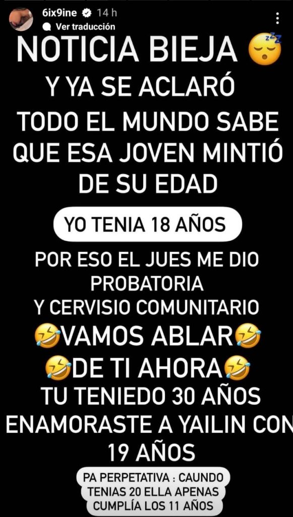 En un intercambio de stories entre los cantantes Yailin, Anuel y Tekashi, se echaron en cara problemas judiciales y robos.