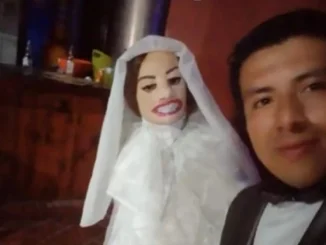 En el video, Cristian Montenegro le dedicó unas palabras a su novia, Natalia, la muñeca de trapo.