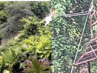 En este punto se soltó la garrucha en Dabeiba que dejó 5 muertos y 3 heridos. /