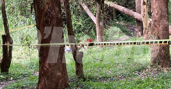 Hombre muerto en el Cerro El Volador 