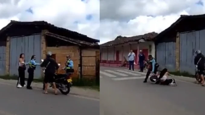 Agresión agente de tránsito