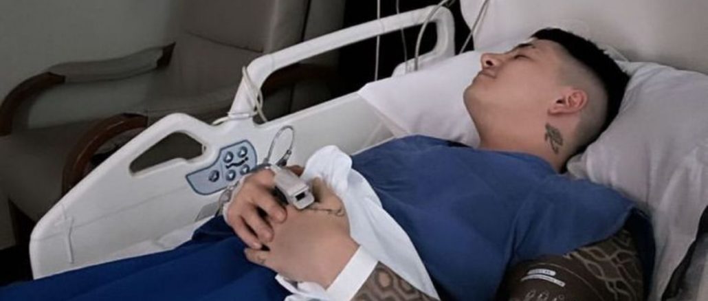 Andy Rivera hospitalizado