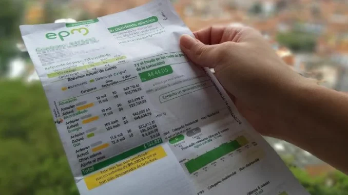 El cobro por el aporte especial en la factura de Epm se cobrará desde agosto.