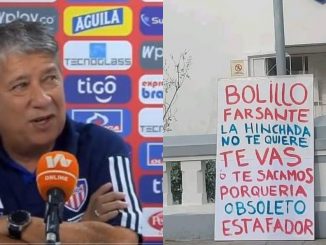Bolillo amenazado por hinchas del Junior