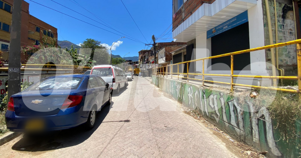 En este sector del barrio Moravia ocurrió el homicidio de Yeferon Stiven.