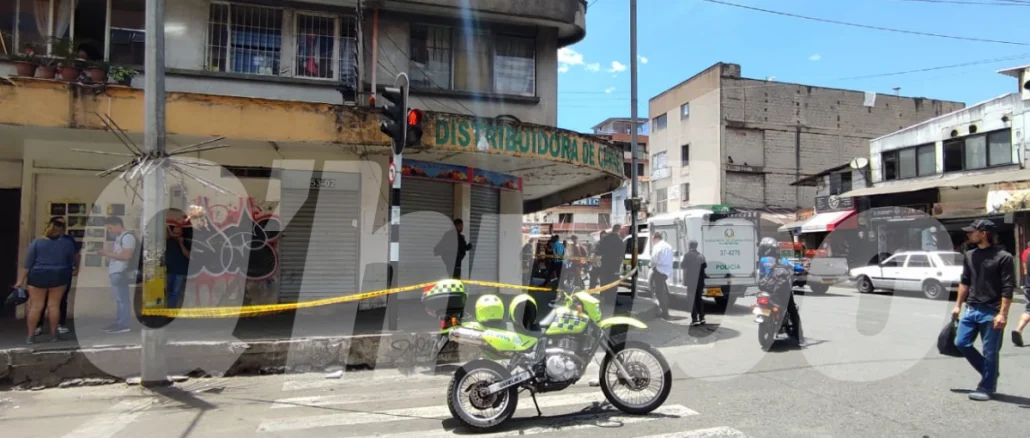 La víctima fue asesinada en este punto del barrio Estación Villa