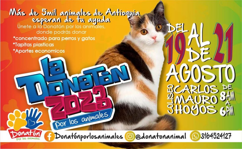 Donatón por los animales