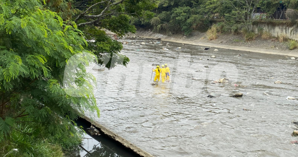 Cuerpo recuperado en el río Medellín