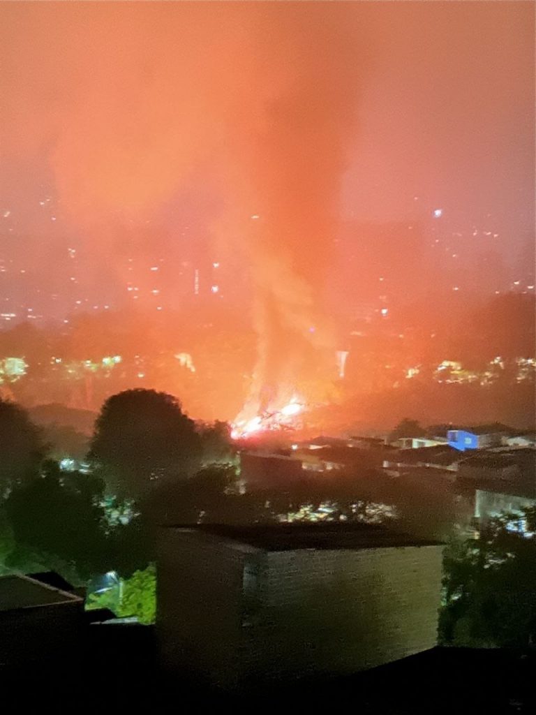 Incendio Itagüí 