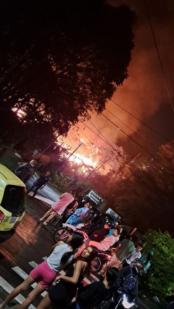 Detalles incendio