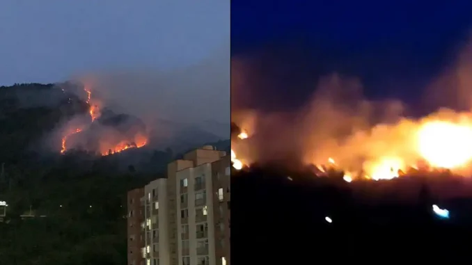 Incendio Seminario Mayor