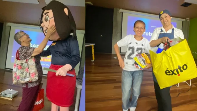 Profe Calle, regalos, activación de marca, evento, anchetas, patrocinios, Grupo Éxito, Comfama, Manrique, UVA La Alegría, comunidad, finanzas, bingo, noticias hoy, Q’Hubo de hoy, Q’Hubo Medellín