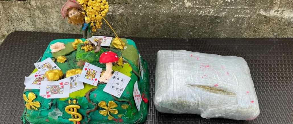 Torta, marihuana, estupefaciente, drogas, incautación, caninos, policía, mercancía, encomienda, país, Colombia, Policía, judicial, Q’Hubo de hoy, Q’Hubo Medellín
