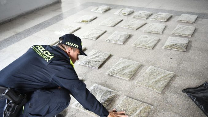 Marihuana en encomiendas