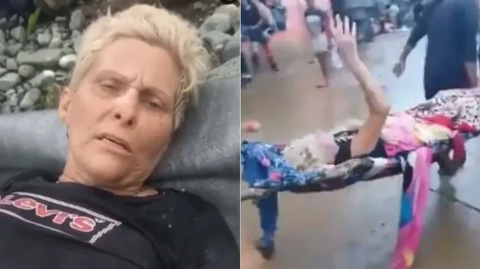 Mujer-abandonada-por-su-hijo-en-El-Darién-